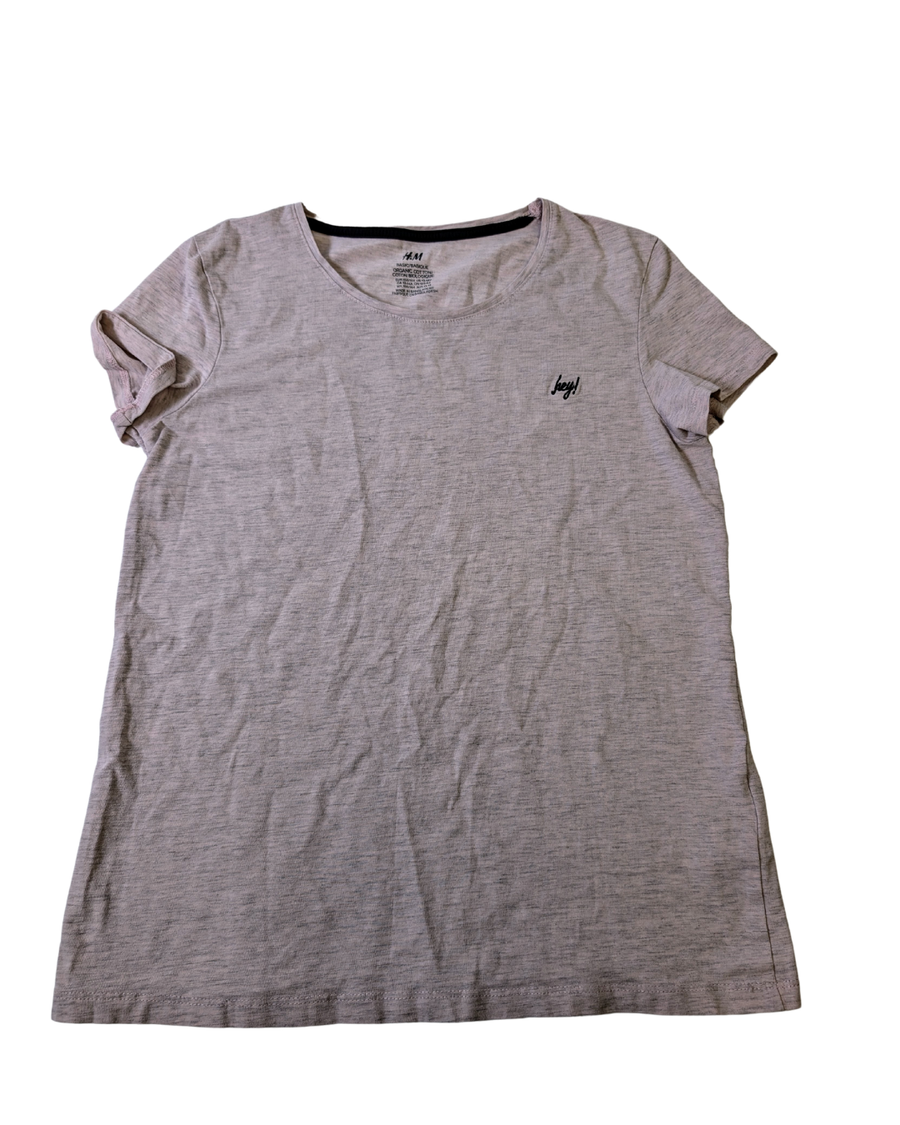 T-shirt rose pâle - H&M - 12-14 ans