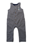 Striped cotton overalls - Marks and Spencer - 12-18m