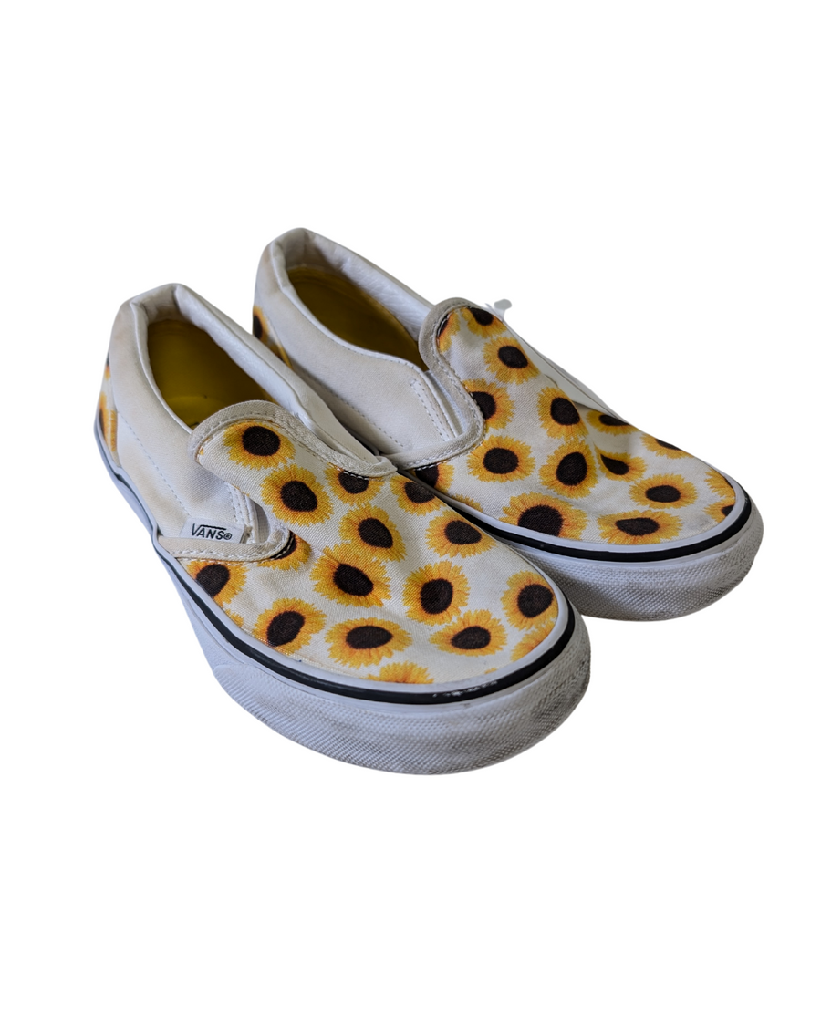 Chaussures slip-on tournesols - Vans - Pointure 3