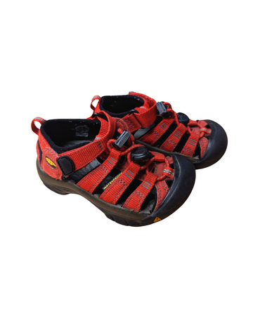 Red/Black Sandals - Keen - sz. 8