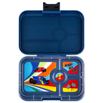 Bento Panino 4 compartments - Blue/Auto