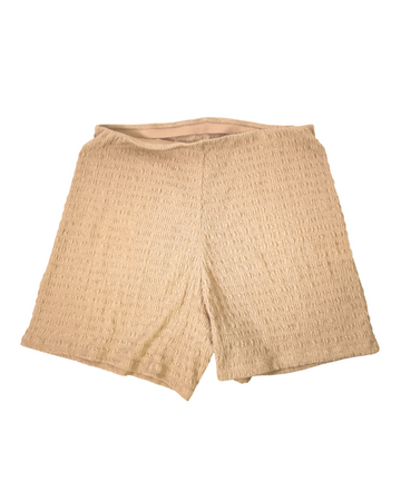 Short de printemps beige, tissu polyester - H&M - M