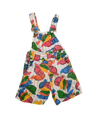 Vintage overalls - Fancy Kids - 3 years