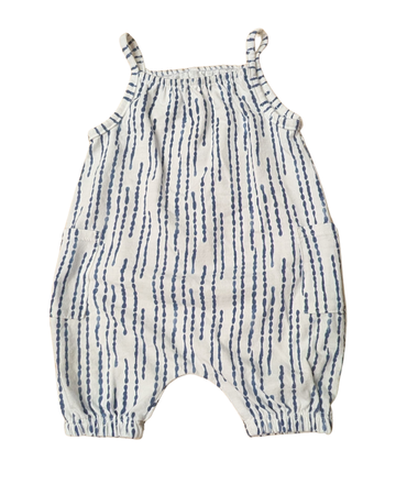 Striped romper - Mini Heroes - 6m