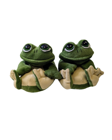 Frog Slippers - Size 11-12