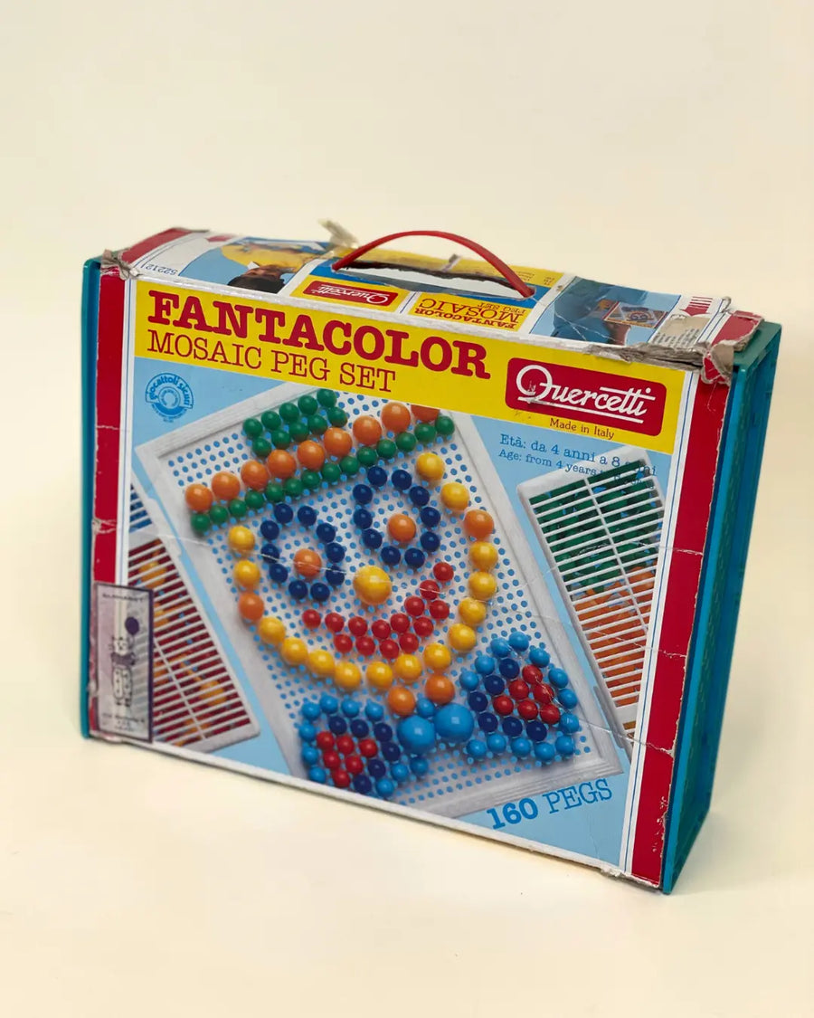 Fantacolor jeu vintage (1983) - ensemble de chevilles en mosaïque