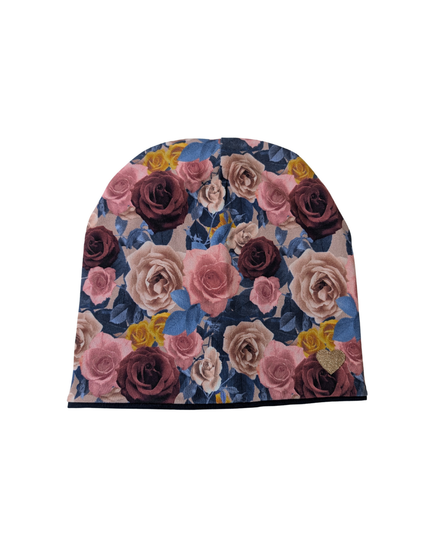 Tuque Fleurs réversible - 5ans+