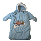 Blue snowsuit - Calin Caline - 6-9M