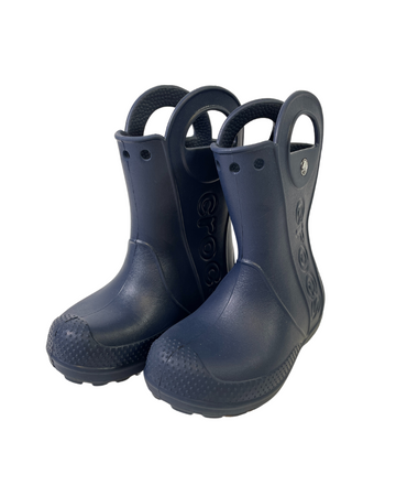 Crocs - Blue Rain Boots 9C