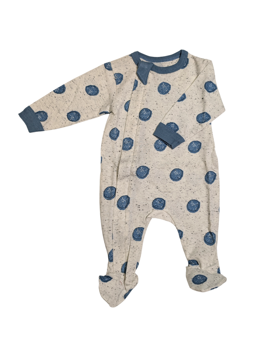 Bright blue pattern pajamas - Coccoli - 1M