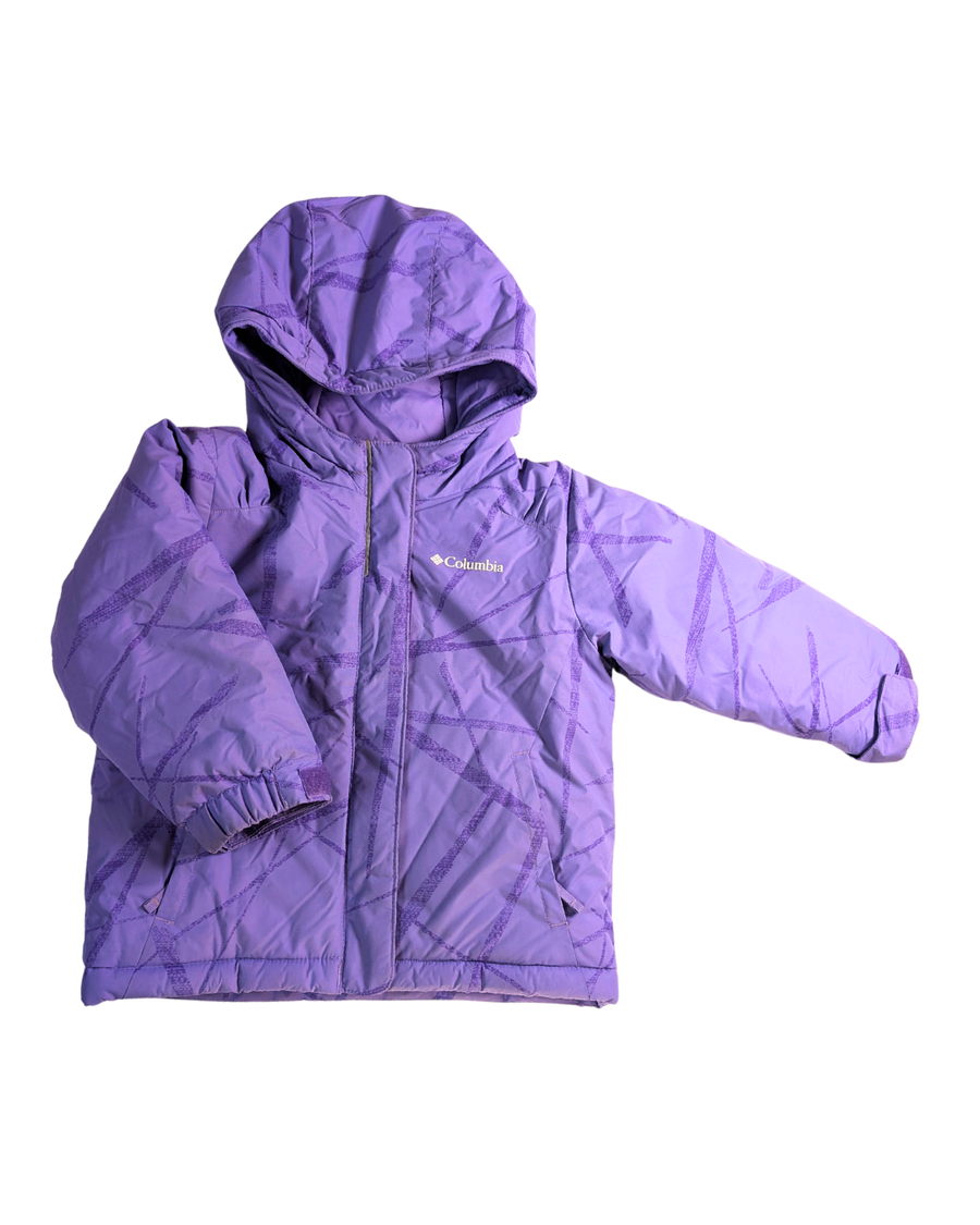 Manteau d'hiver mauve - Columbia - 3 ans