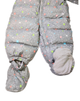 Grey One-Piece Snowsuit -Baby GAP  - 6-12 months