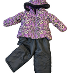 2-piece purple snowsuit - FOG - size 5