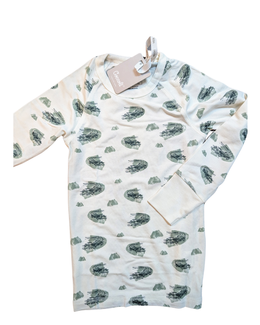 Crocodiles Pajamas - Coccoli - 6Y