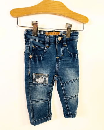 Souris mini - Jeans 6-9m