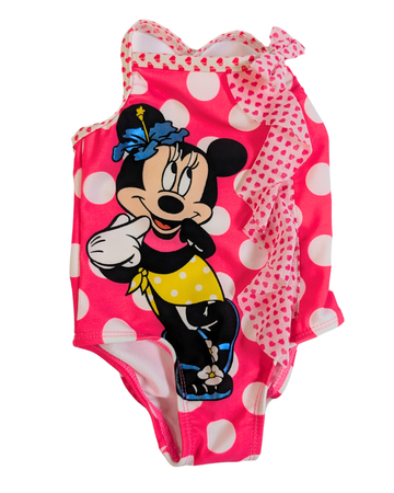 Minnie Pink Swimsuit - Disney Baby - 0-3m