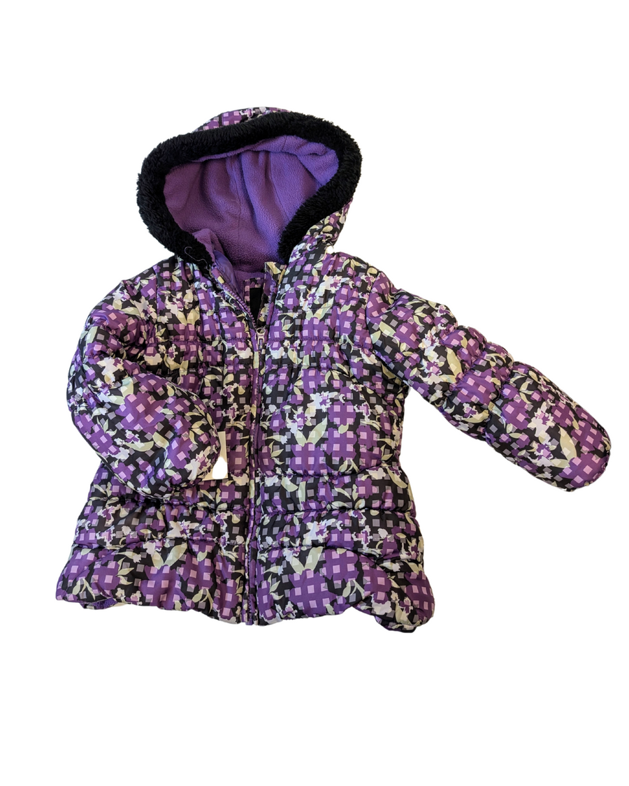 2-piece purple snowsuit - FOG - size 5