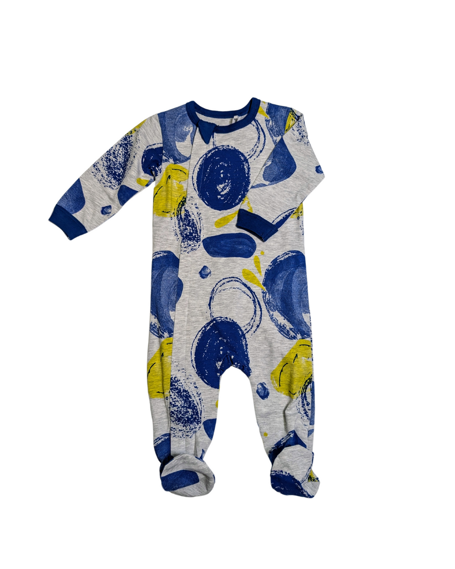 Blue and Yellow Pajamas- Coccoli - 9M