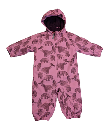 Habit de neige 4 saisons rose - Color Kids - 12M