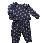 Blue apple fleece set - Bout'chou - 6m