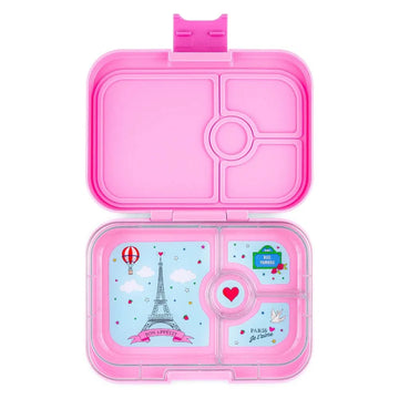 Bento Panino 4 compartments - Pink/Paris