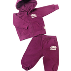 Purple jogging set - Roots - 6-12m