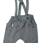 Blue overalls - Little Yogi - 12-24m