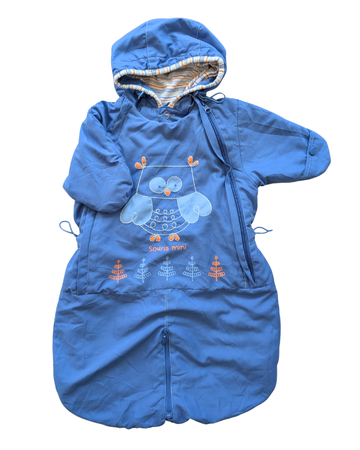 Mid-season owl outfit - Souris Mini - 0-6m