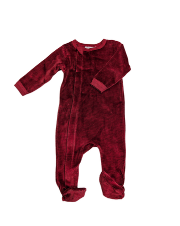 Red Corduroy Pajamas - Coccoli - 6M