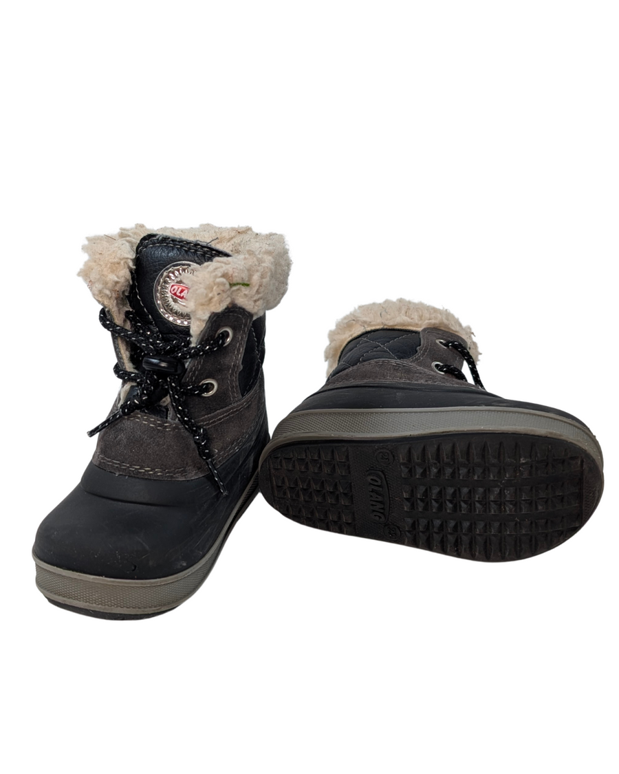 Bottes d'hiver noires - Olang - pt. 21-22