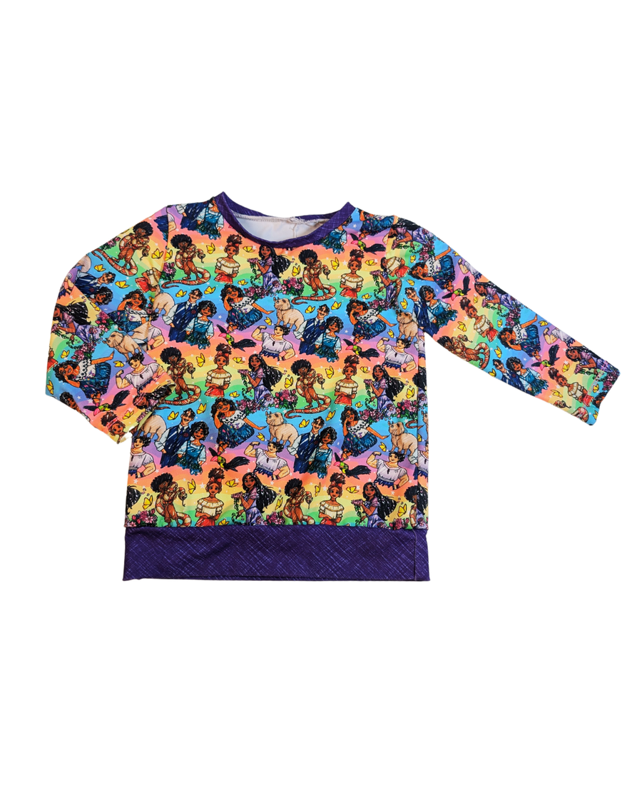 Encanto Long Sleeve Shirt - Handmade - 4 years