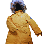 Manteau parka jaune - Quechua - 7-8 ans