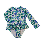 Maillot de bain manches longues bleuets - Tommy Bahama - 12m