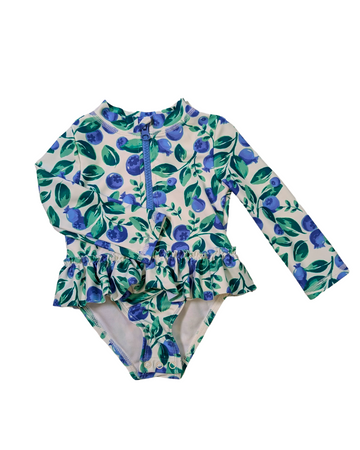 Long Sleeve Swimsuit Blueberry - Tommy Bahama - 12m