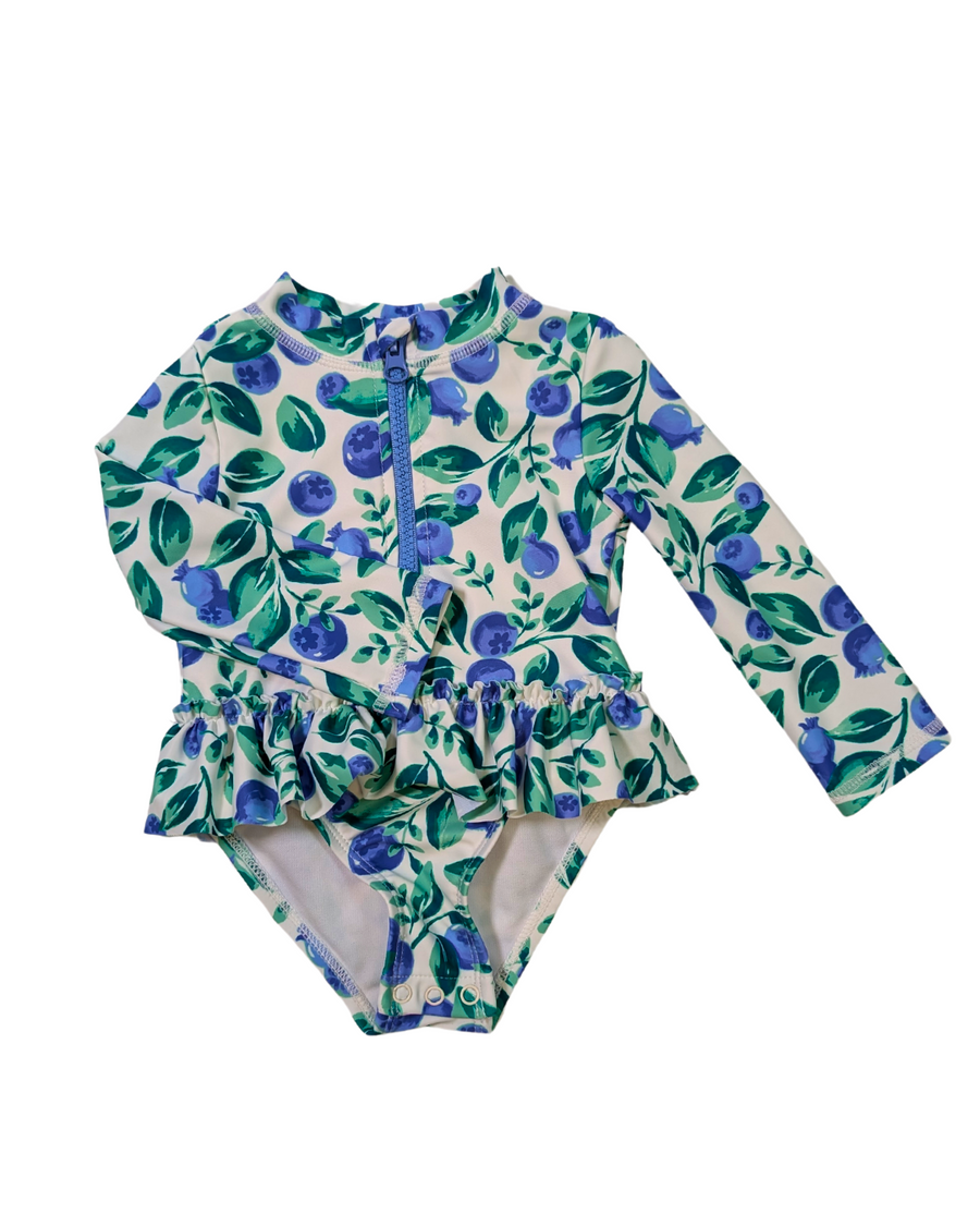 Maillot de bain manches longues bleuets - Tommy Bahama - 12m