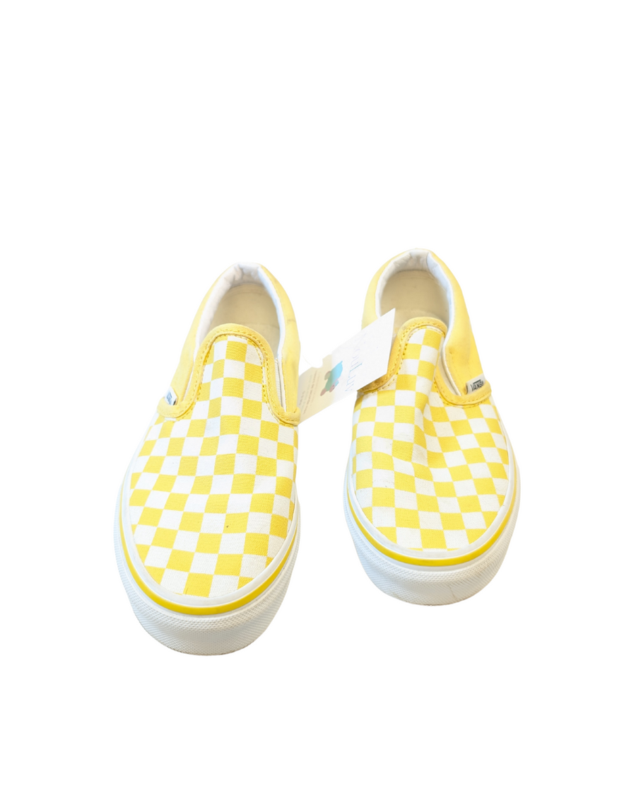 Yellow Slip-On Vans - Vans - Size 3