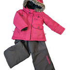 2 Piece Hot Pink Snowsuit - Oshkosh - Size 4