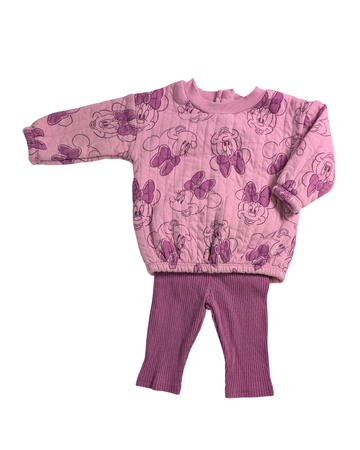 Ensemble Minnie mauve - Disney Baby - 3m