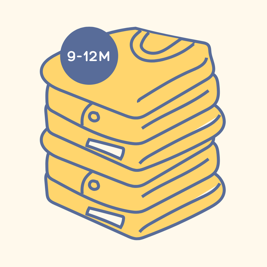 9-12 month secondhand clothing bundle