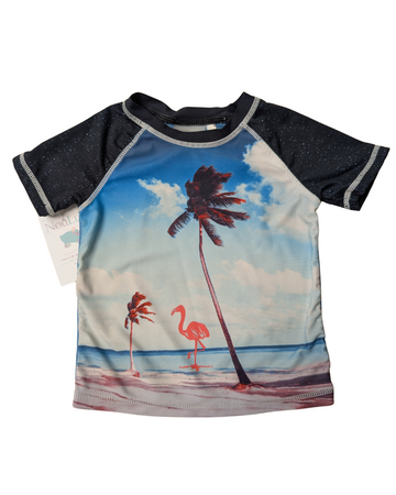 Palm tree bikini top - Romy & Aksel - 2 years