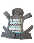 Grey Zigzag Baby Carrier - Infantino