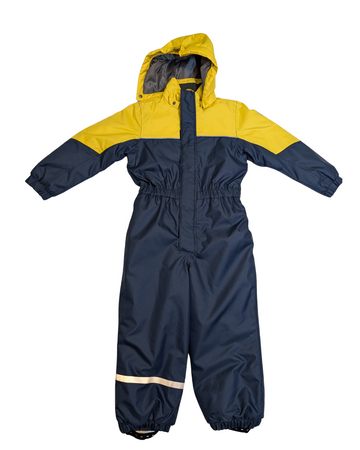 Blue Yellow Snowsuit - Color Kids - Size 5