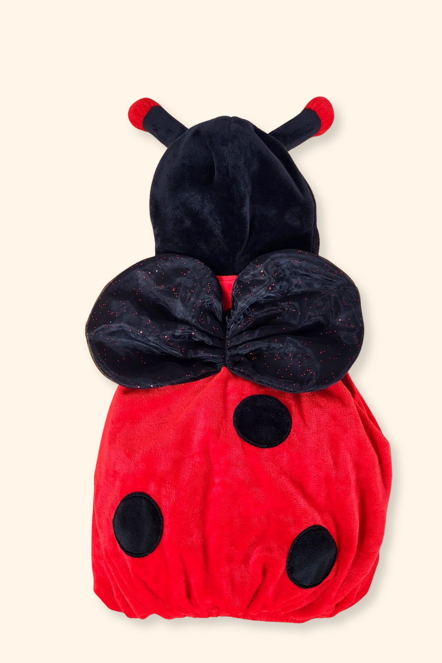 Lot Mystère Halloween avec costume coccinelle 6-12M - Fille