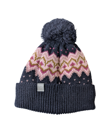 Winter patterned hat - Color Kids - T1-3