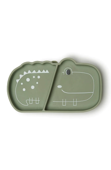 Silicone Snack Plate - Alligator