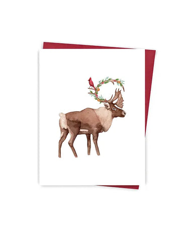 Greeting card - Caribou