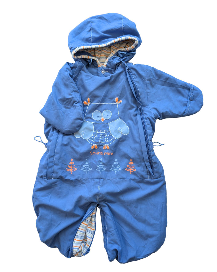 Mid-season owl outfit - Souris Mini - 0-6m