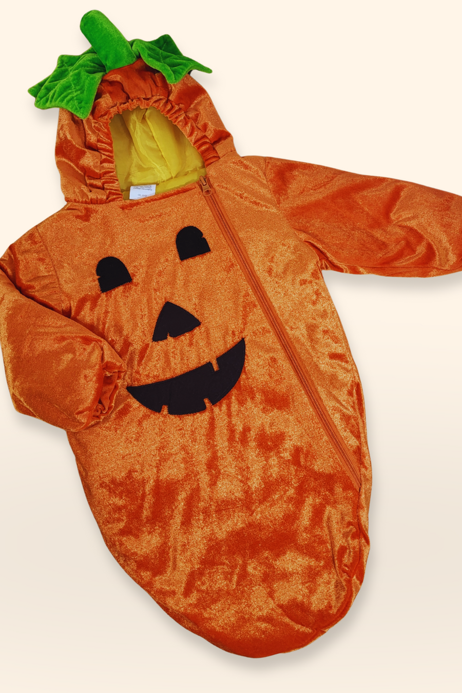 Lot Mystère Halloween avec costume citrouille 3-6M - Fille