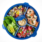 Poke Bowl 4 compartments - Blue