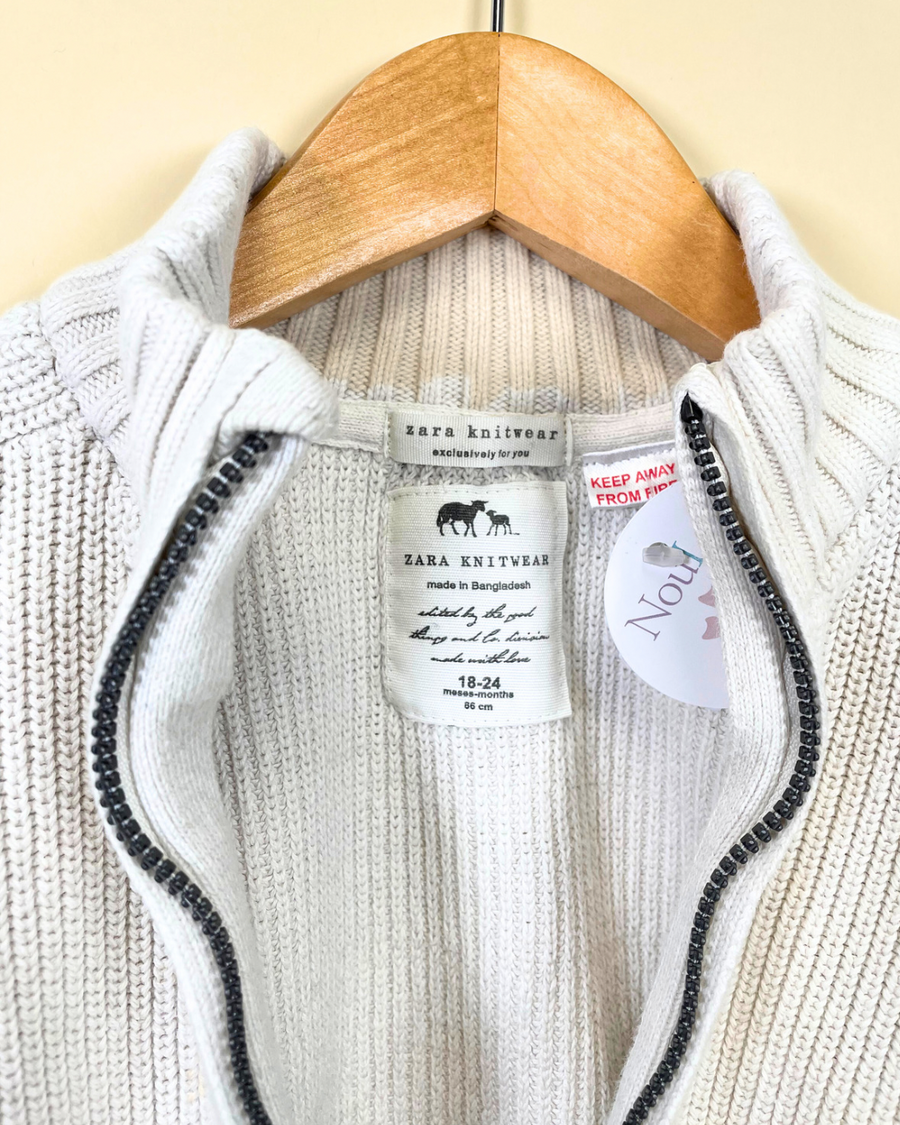 Sweater - Zara Knitwear - 18-24m